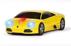 Afbeelding van Lamborghini Murcielago Series Wireless Car Mouse yellow/grey